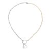Colier perle si argint model 11006